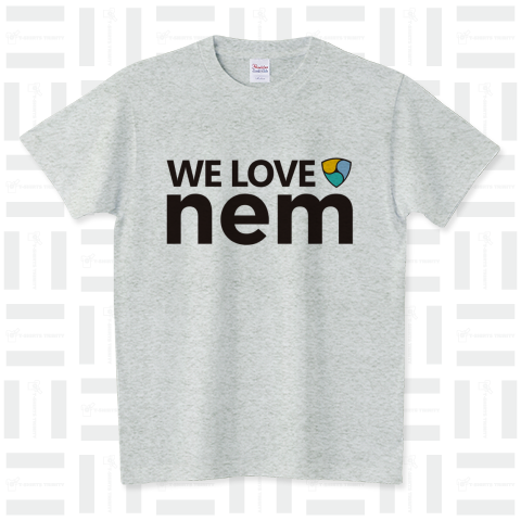 仮想通貨・コイン系【nem-4】 スタンダードTシャツ(5.6オンス)