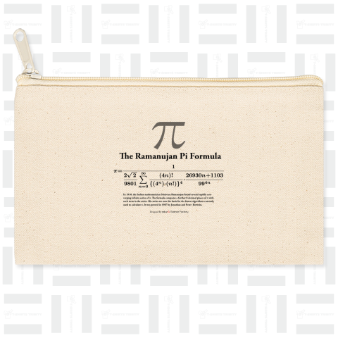 円周率π The Ramanujan Pi Formula+1000digits #002