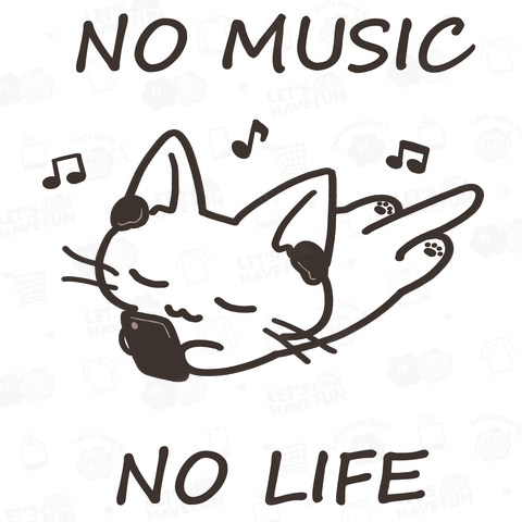 NO MUSIC NO LIFE ねこちゃん