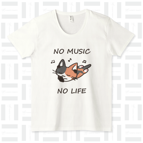 NO MUSIC NO LIFE 三毛ねこちゃん