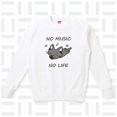 NO MUSIC NO LIFE 黒猫ちゃん