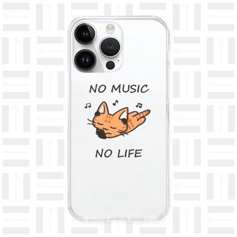 NO MUSIC NO LIFE 茶トラ猫ちゃん
