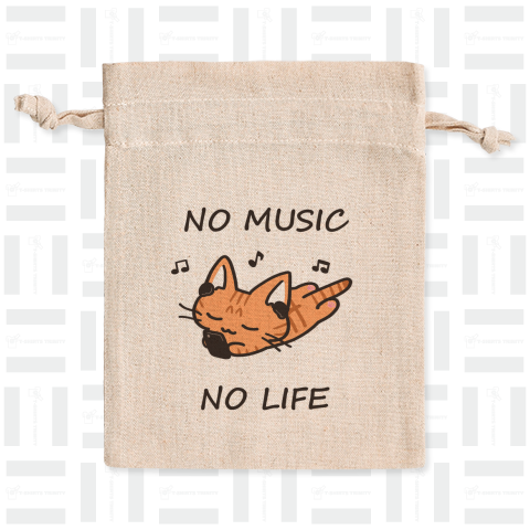 NO MUSIC NO LIFE 茶トラ猫ちゃん