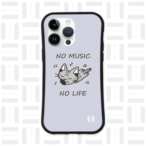 NO MUSIC NO LIFE サバトラ猫ちゃん