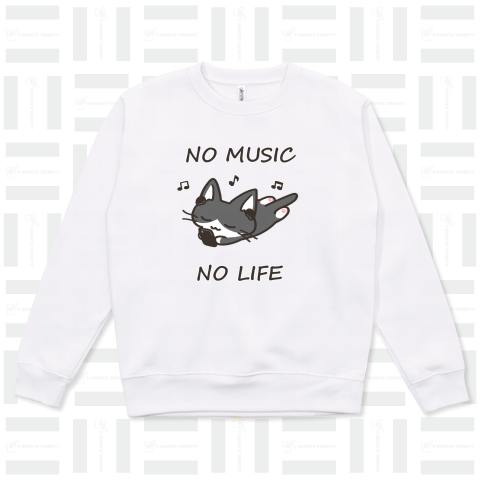 NO MUSIC NO LIFE 黒白猫ちゃん