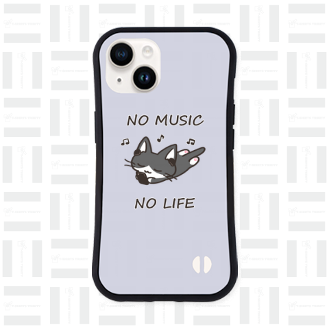 NO MUSIC NO LIFE 黒白猫ちゃん