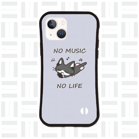 NO MUSIC NO LIFE 黒白猫ちゃん