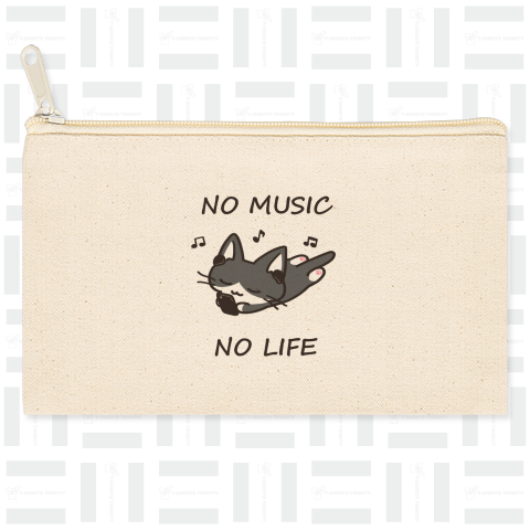 NO MUSIC NO LIFE 黒白猫ちゃん