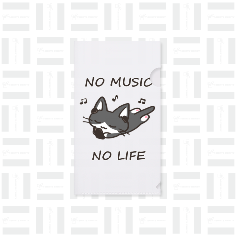 NO MUSIC NO LIFE 黒白猫ちゃん