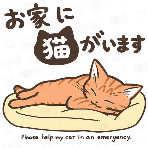 お家に猫がいます(茶トラ猫ver)