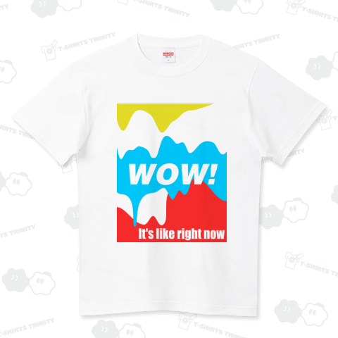 WOW(R033) ハイクオリティーTシャツ(5.6オンス)