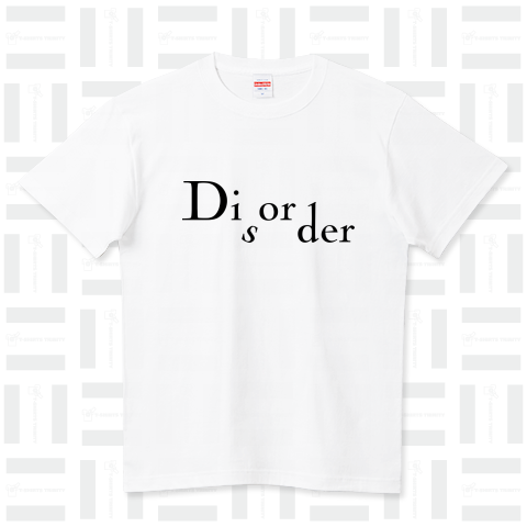 DIsORder(R066) ハイクオリティーTシャツ(5.6オンス)