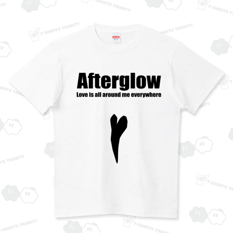 Afterglow(R086) ハイクオリティーTシャツ(5.6オンス)