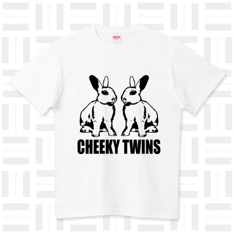 CR005_CheekyTwins ハイクオリティーTシャツ(5.6オンス)