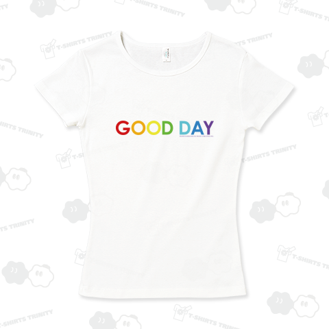 GOOD DAY 004 フライスTシャツ(6.2オンス)