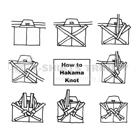 How to hakama Knot