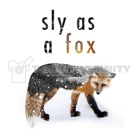 Sly As A Fox デザインtシャツ通販 Tシャツトリニティ