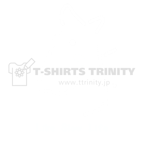 馬イラスト436 LikeSlowLife 白