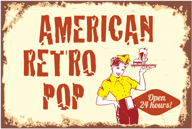 AMERICAN RETRO POP アメリカンレトロポップ|デザインTシャツ通販【T