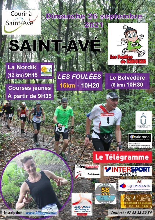 affiche de la course