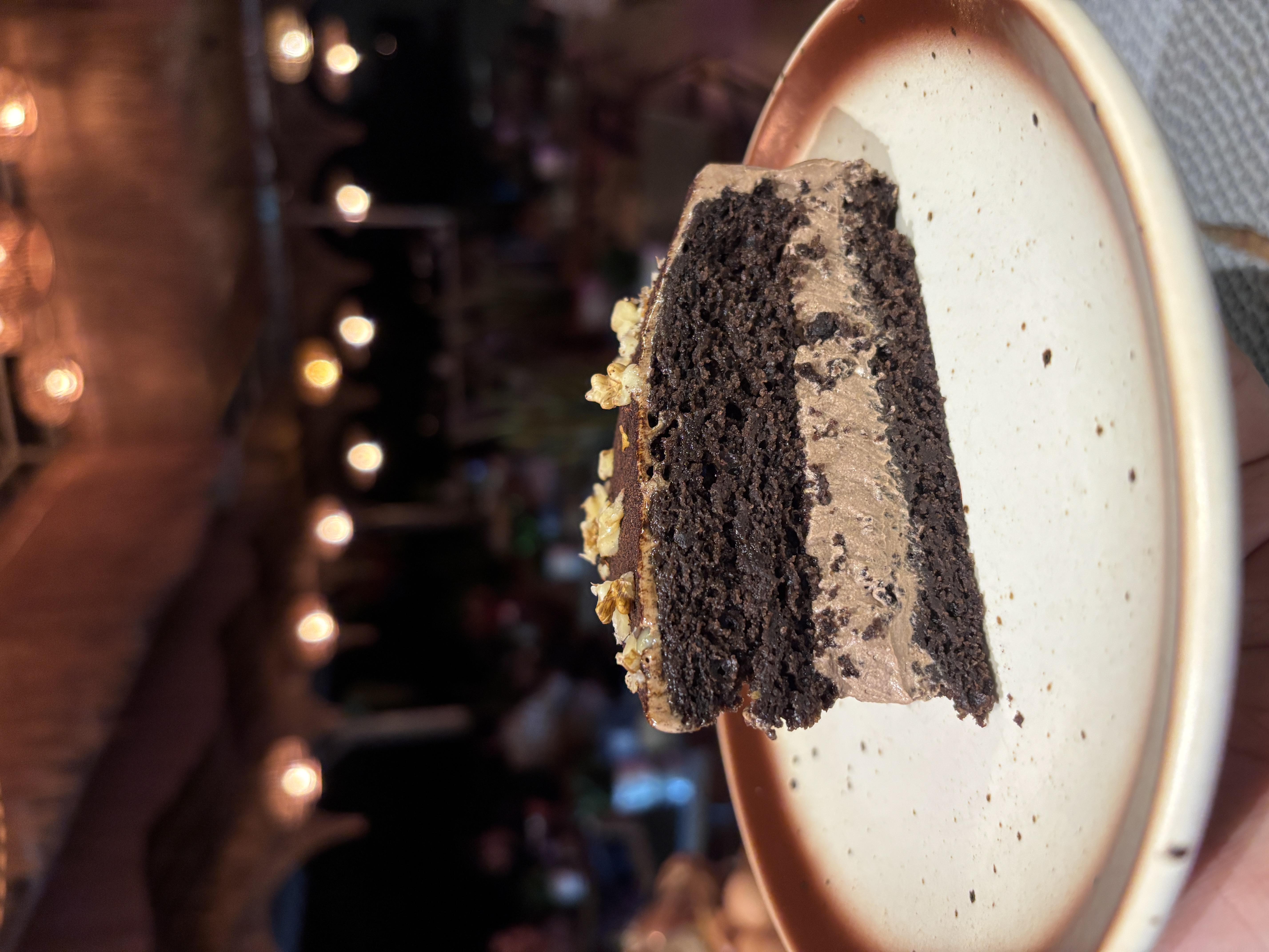 Chocolate coffee pastry