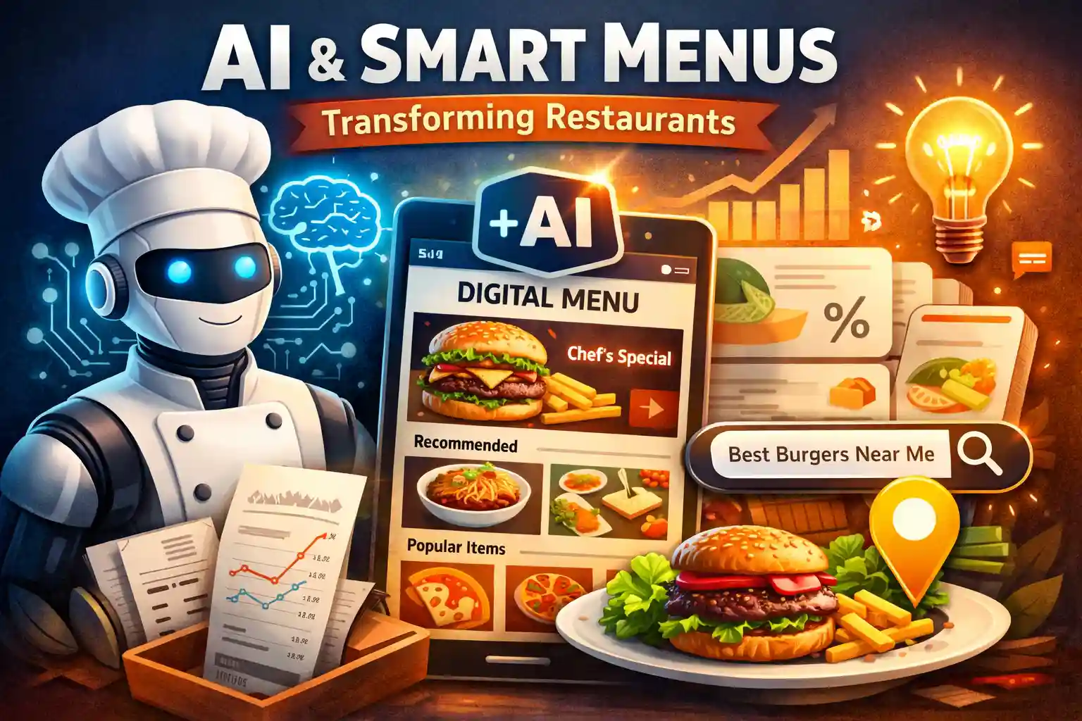 ai and smart menu, transforming restaurants