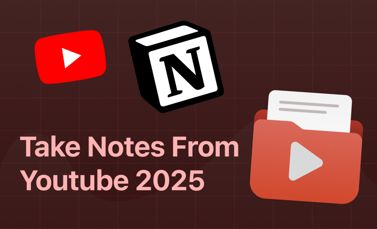 Best Chrome Extension for taking notes on YouTube (2025 Review)