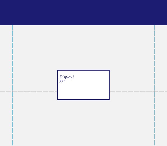 front picture space Blauw