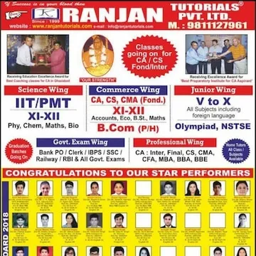Ranjan Tutorials Pvt Ltd