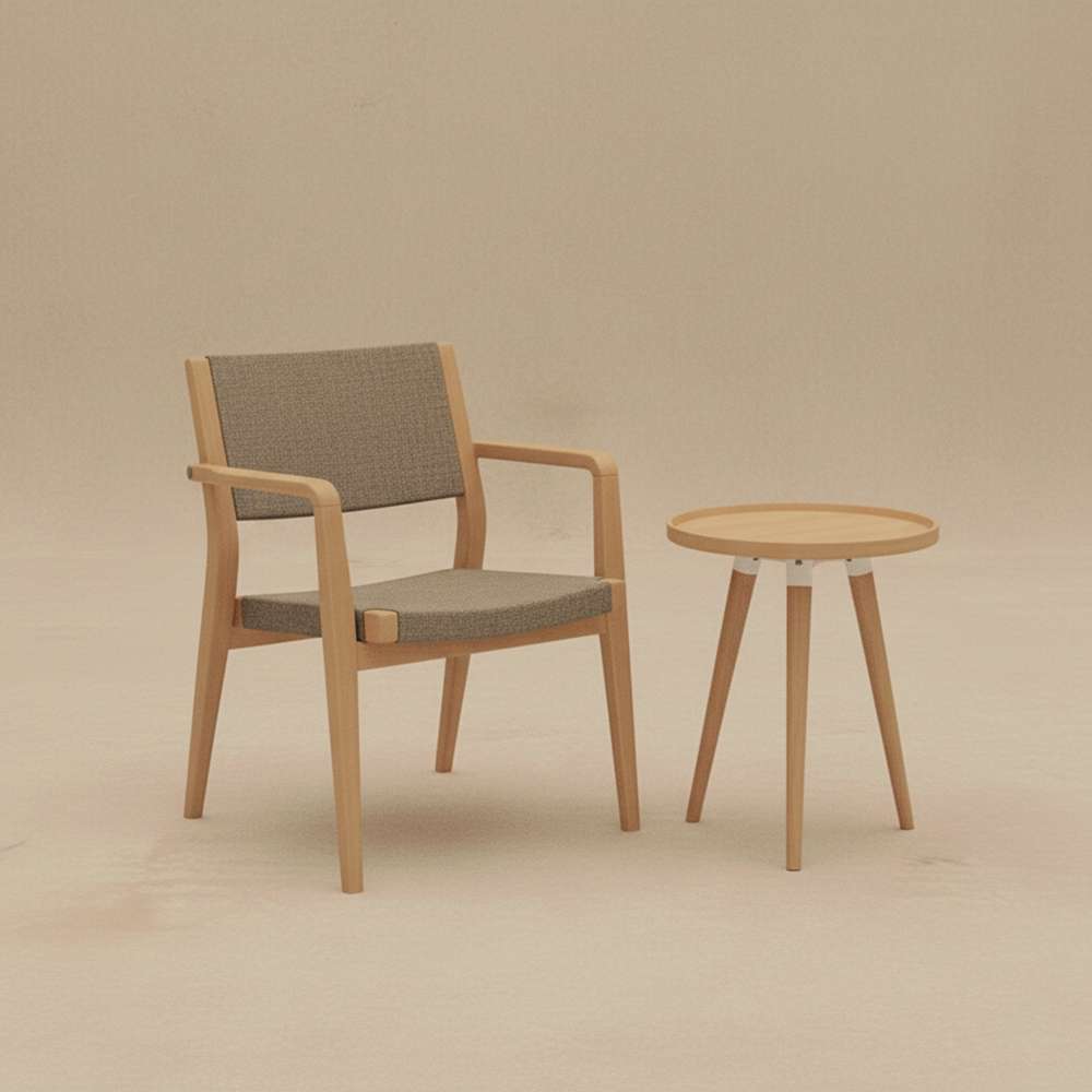 Chairs and tables
