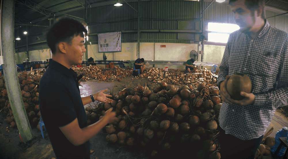 Khám phá chuỗi cung ứng Việt Nam–Anh đưa dừa tươi lên kệ hàng tại Anh cùng Vietnamia và FADO.