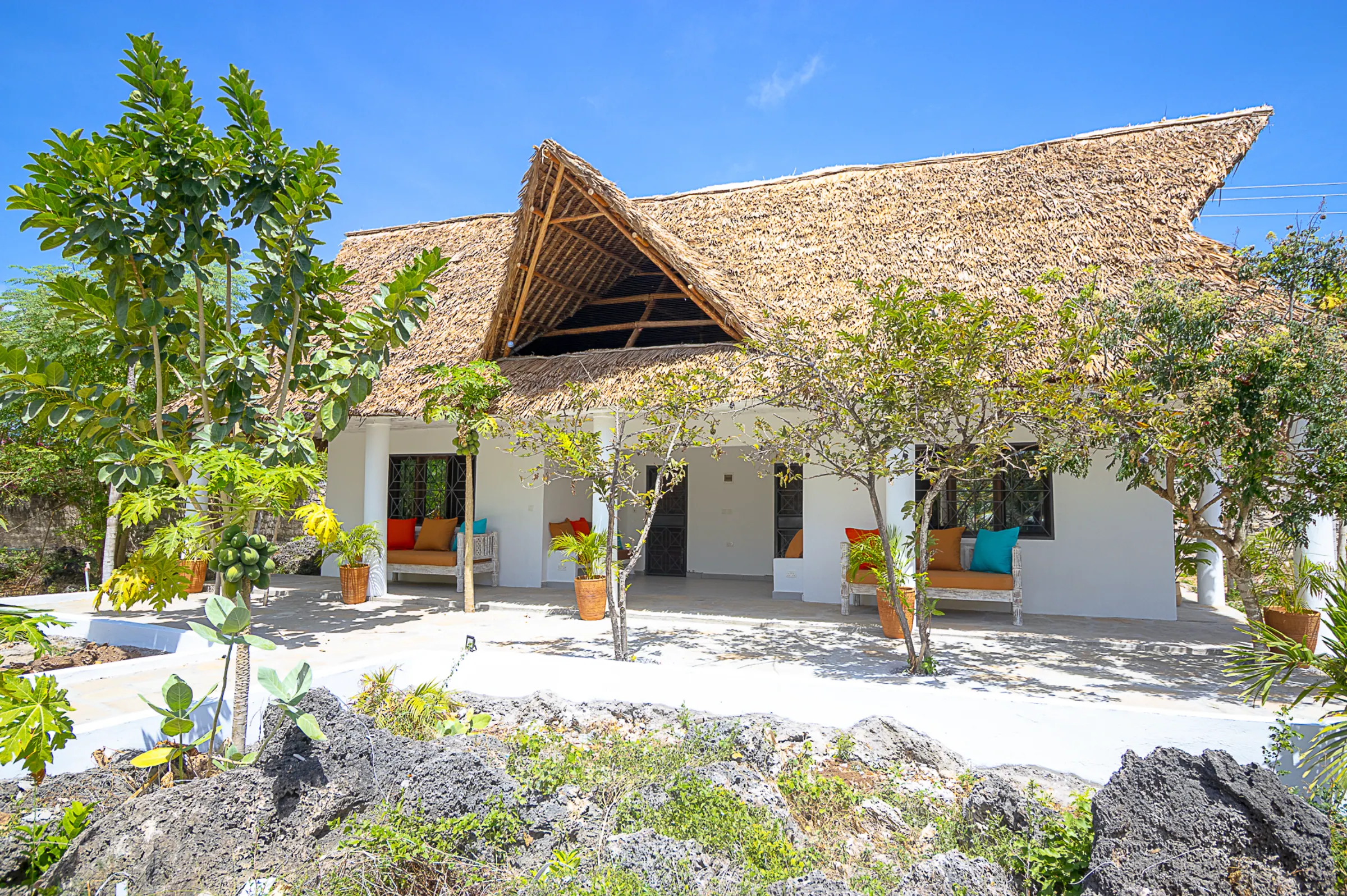 Villa frontage