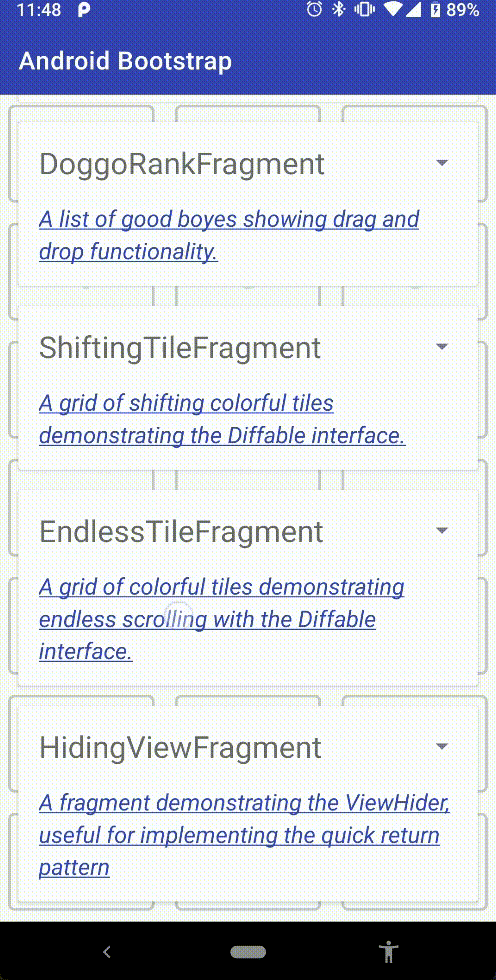 Endless Scrolling with Diffing