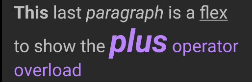 Appending spans easily by concatenating them