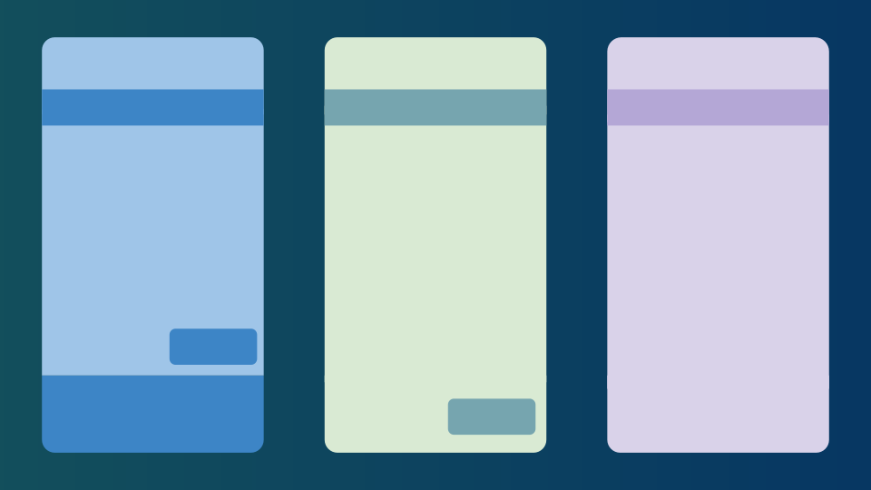 UI layer architecture for persistent UI elements