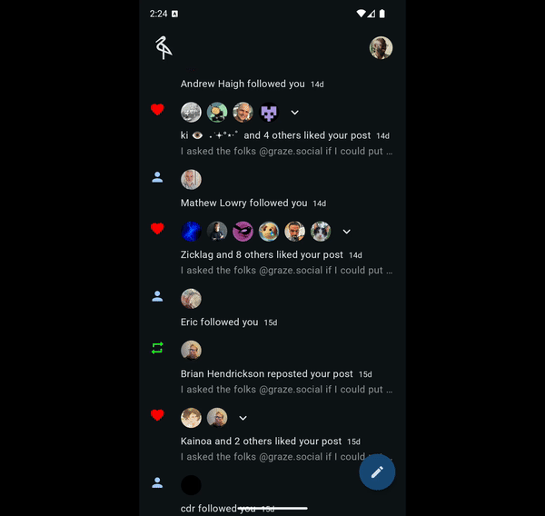 animating notification expansion