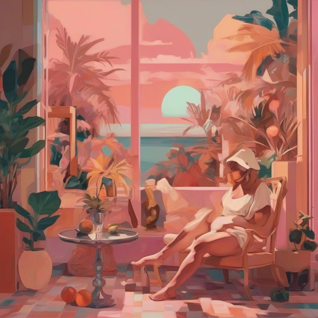 AI Images of Easy Aesthetic Hedonism Art Examples