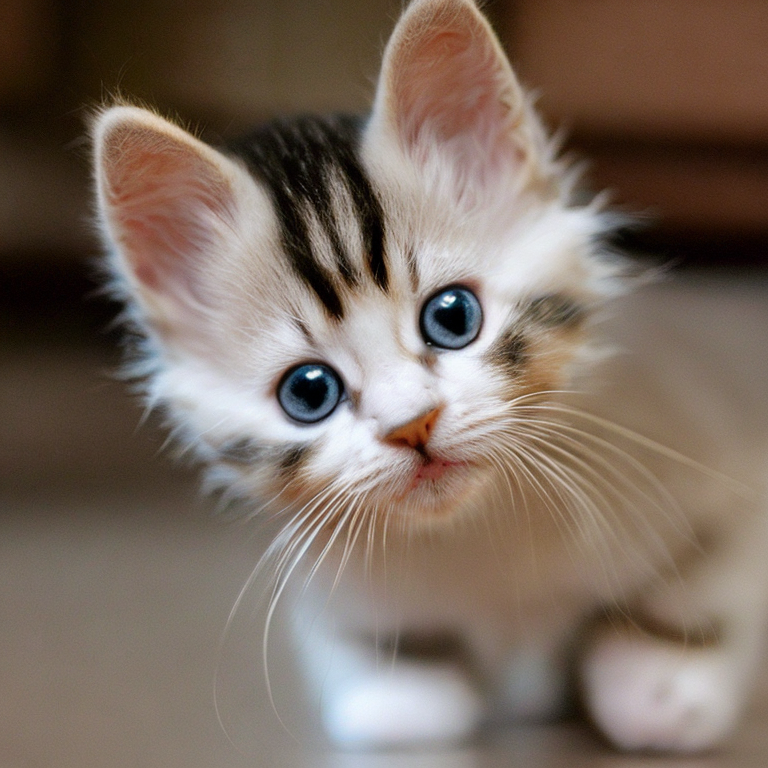 Kitten adorable