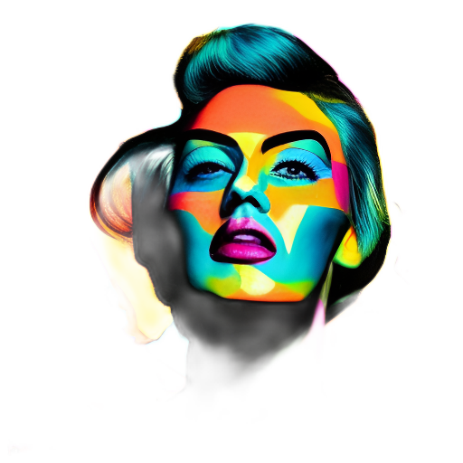 Pop art, portrait, incredible