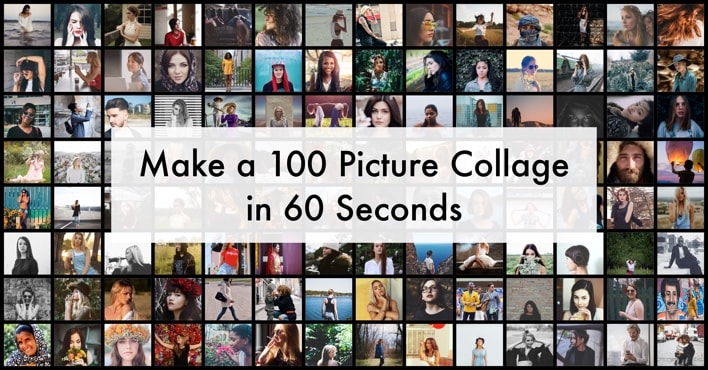 Make a 100 Picture Collage