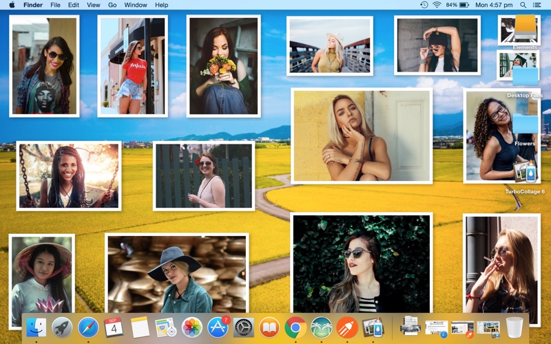 making photo collage for mac desktop