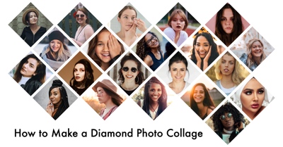 Diamond Photo Collage