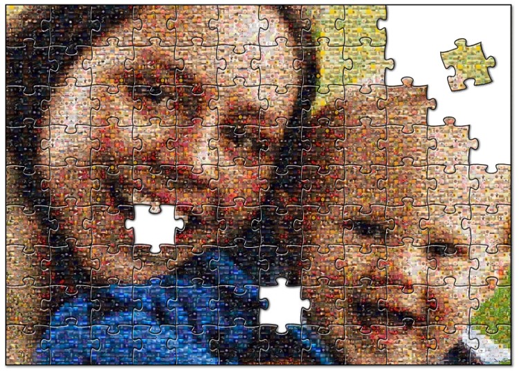 photo mosaic jigsaw puzzles