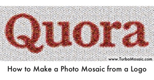 Make a Mosaic from a Logo