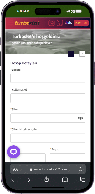 Turboslot Üyelik