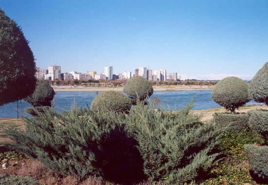 Adana from the lake