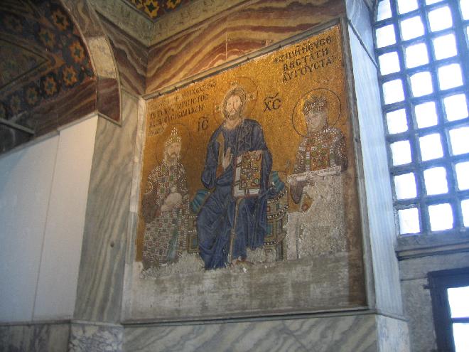 Empress Zoe mosaics - Hagia Sophia