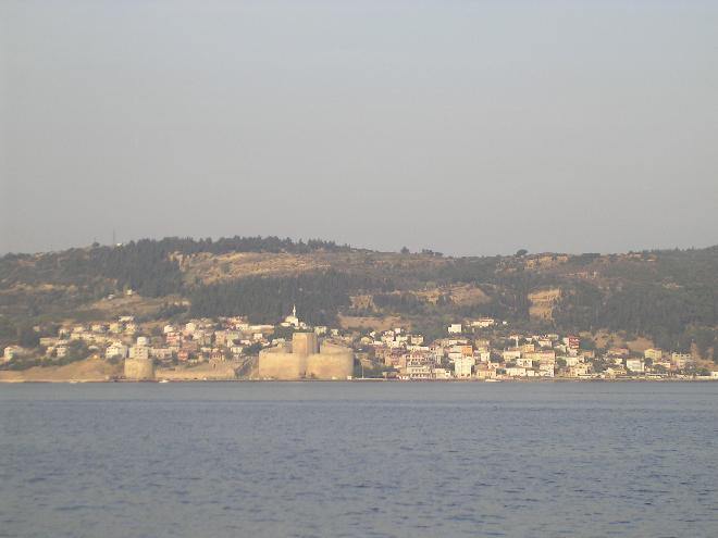 A castle at the coast of Dardanelles