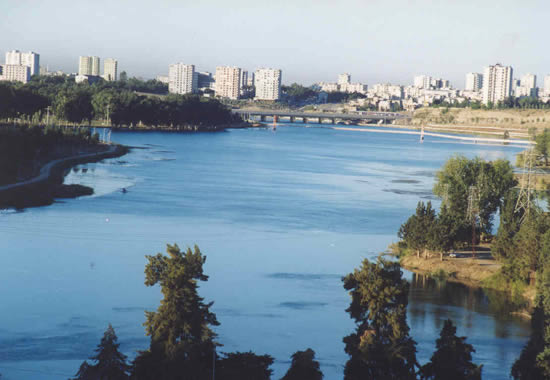 Adana from River Seyhan