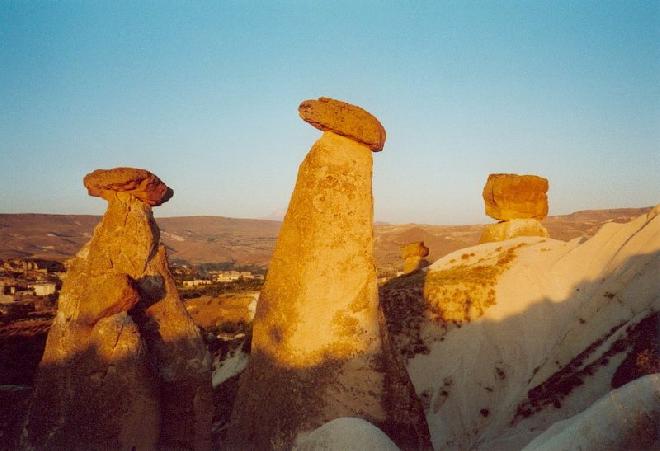 Karst Mountains in Cappadocia